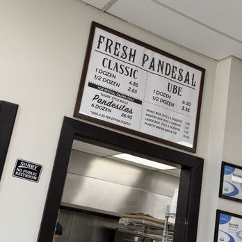 Angie's Bakery - Fresh Pandesal Menu (July 2026) - Bakeries Near Me - Virginia Beach, Virginia