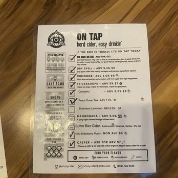 Trinity Cider - Cideries Near Me - Dallas, Texas