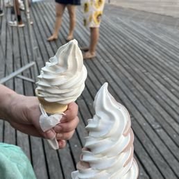 vanilla and twist soft serve vanilla and twist soft serve
