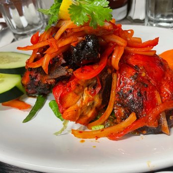 Aama's Kitchen - Up close with the Chicken Tandoori (Half) - Himalayan/Nepalese Near Me - Hayward, California Aama's Kitchen - Up close with the Chicken Tandoori (Half) - Himalayan/Nepalese Near Me - Hayward, California