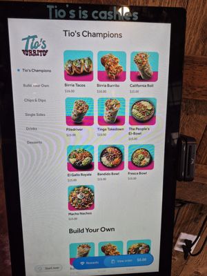 Menu photo 1 Tio's Burritos - Hawaii Kai Honolulu, HI Menu photo 1 Tio's Burritos - Hawaii Kai Honolulu, HI