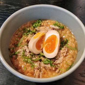 Little Plum - Mushroom jook - Asian Fusion Near Me - Honolulu, Hawaii Little Plum - Mushroom jook - Asian Fusion Near Me - Honolulu, Hawaii