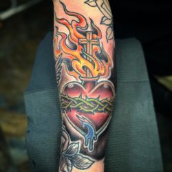 Hardwire Tattoo & Body Piercing - Sacred heart