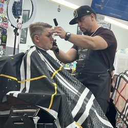Top Tier Barbershop - Rob did a great cut with lightning bolt.