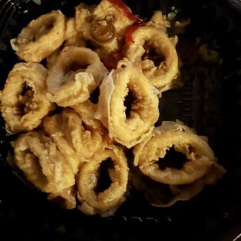 Carlucci’s Grill - CALAMARI SPICY HONEY, supposed to be fried was soggy - Italian Near Me - Yardley, Pennsylvania