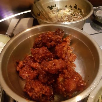 Sikgaek - Yangnyeom chicken. Soo crispy & tender ! - Korean Near Me - Mississauga, Ontario Sikgaek - Yangnyeom chicken. Soo crispy & tender ! - Korean Near Me - Mississauga, Ontario