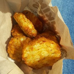 Dunkin' - Didnt no they had hash browns! Not bad!