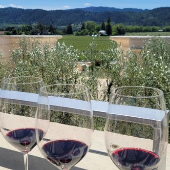 Opus One Winery - Beautiful property from the terrace - Wineries Near Me - Oakville, California