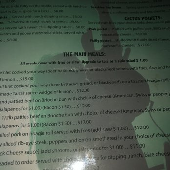 Cactus Jack's - Menu - Bars Near Me - Phoenix, Arizona Cactus Jack's - Menu - Bars Near Me - Phoenix, Arizona