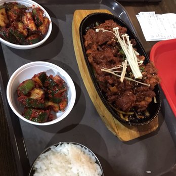 H Mart - Cary - Pork bulgolgi, cucumber kimchi and rice - Grocery Near Me - Cary, North Carolina