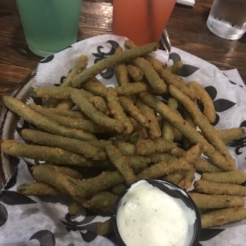Cane River Commissary - Fried green beans, the Rickarita and a Rougarou are all amazing! - Cajun/Creole Near Me - Natchez, Louisiana