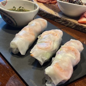 Ooey Gooey Catering - Mmmmmm, shrimp spring rolls, crisp, juicy, so refreshing - Caterers Near Me - Atlanta, Georgia Ooey Gooey Catering - Mmmmmm, shrimp spring rolls, crisp, juicy, so refreshing - Caterers Near Me - Atlanta, Georgia