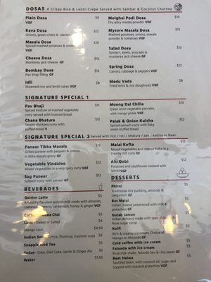 Menu photo 3 Masala Kraft Cafe Hartsdale, NY
