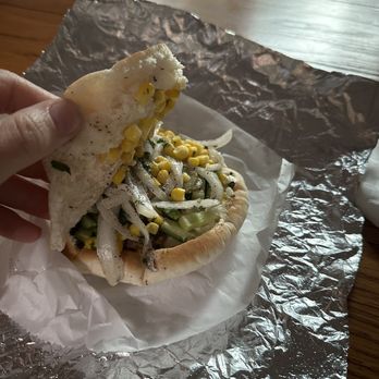 Lazeez Eats - Falafel pita sandwich - Falafel Near Me - Ypsilanti, Michigan