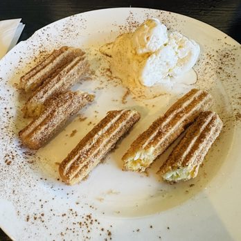 El Tarasco - Churros with vanilla ice cream - Mexican Near Me - Sylmar, California