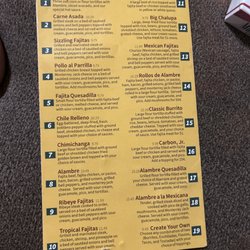 Mexico Lindo Mexican Grill - Lunch menu