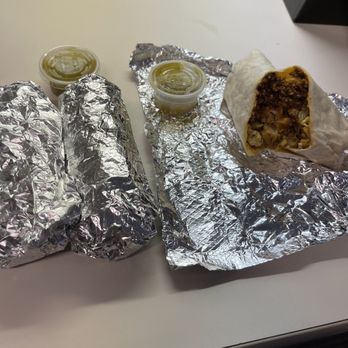 The Mexican Heritage Center - Breakfast burritos. Chorizo, potato and egg with salsa. They're small but also priced accordingly - Arts & Entertainment Near Me The Mexican Heritage Center - Breakfast burritos. Chorizo, potato and egg with salsa. They're small but also priced accordingly - Arts & Entertainment Near Me
