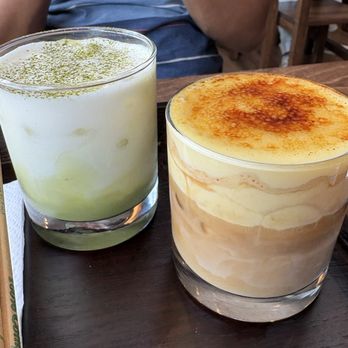 Cheongsu - Matcha Cream (if i remember correctly!), Creme Brulee Espresso - Coffee & Tea Near Me - Fort Lee, New Jersey Cheongsu - Matcha Cream (if i remember correctly!), Creme Brulee Espresso - Coffee & Tea Near Me - Fort Lee, New Jersey