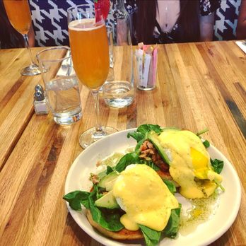 Prep & Pastry on Grant - Salmon eggs Beni. Just how I like it! Comes with potatoes on the side. - Breakfast & Brunch Near Me - Tucson, Arizona