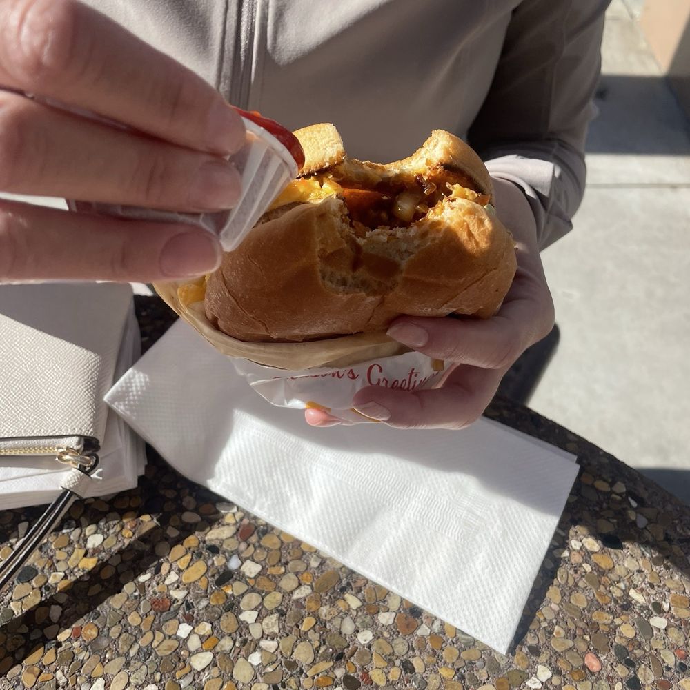 In-N-Out Burger - Grilled cheese with grilled onion - Burgers Near Me - Rancho Cucamonga, California