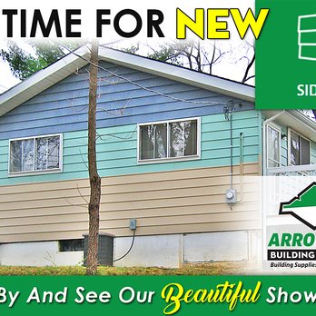 Arrowhead Building Supply - CURB APPEAL PROBLEM? When it's time for new siding, Arrowhead has you covered. Check out your siding options: https://goo.gl/4aa3Zz - Building Supplies Near Me - Hollister, Missouri