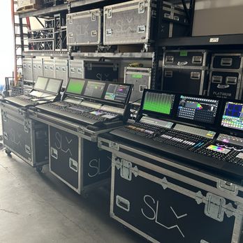 SLX Productions - Prepping consoles for Coachella previz - Party & Event Planning Near Me - Van Nuys, California SLX Productions - Prepping consoles for Coachella previz - Party & Event Planning Near Me - Van Nuys, California