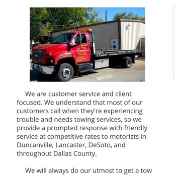 Twenty-Four Hour Wrecker Service - Towing Near Me - Lancaster, Texas Twenty-Four Hour Wrecker Service - Towing Near Me - Lancaster, Texas
