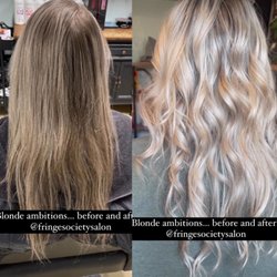 Fringe Society Salon and Eclectics - Before & after ! Holly is so incredible!!!