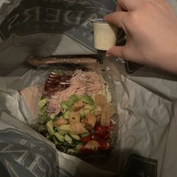 a sandwich in a wrapper