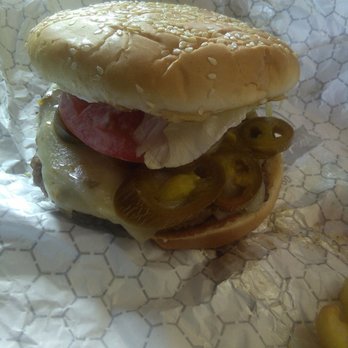 Braums Ice Cream & Dairy Strs - Jalapeno pepper jack burger - Ice Cream & Frozen Yogurt Near Me - Fort Worth, Texas