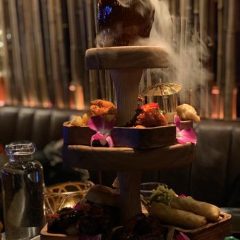 Three Dots and A Dash - Pu pu platter! - Asian Fusion Near Me - Chicago, Illinois Three Dots and A Dash - Pu pu platter! - Asian Fusion Near Me - Chicago, Illinois