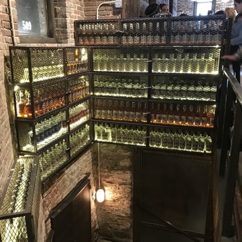 Jacob's Pickles - Decor. Wild Turkey bottles to boot. - Comfort Food Near Me - New York, New York Jacob's Pickles - Decor. Wild Turkey bottles to boot. - Comfort Food Near Me - New York, New York