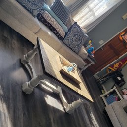 How beautiful my living room looks.