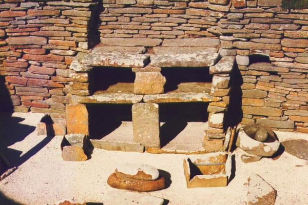 Skara Brae Prehistoric Village by null