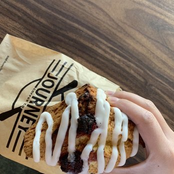 Journey Coffee - Strawberry scone - Coffee & Tea Near Me - Vacaville, California