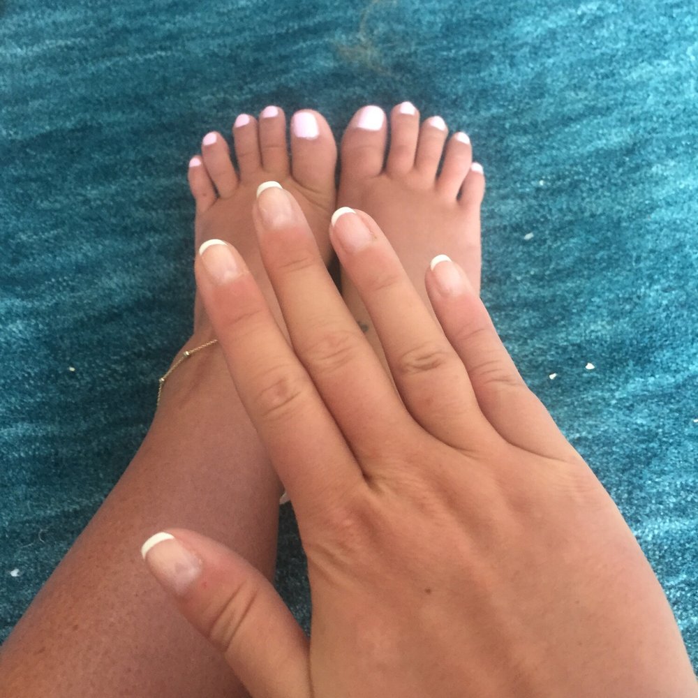 Sassy Nails VB Beach - Alicia polished a perfect French manicure & OPI pedicure on me 7/12/15. So happy! - Nail Salons Near Me - Virginia Beach, Virginia