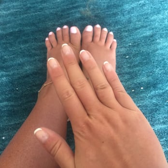 Sassy Nails VB Beach - Alicia polished a perfect French manicure & OPI pedicure on me 7/12/15. So happy! - Nail Salons Near Me - Virginia Beach, Virginia