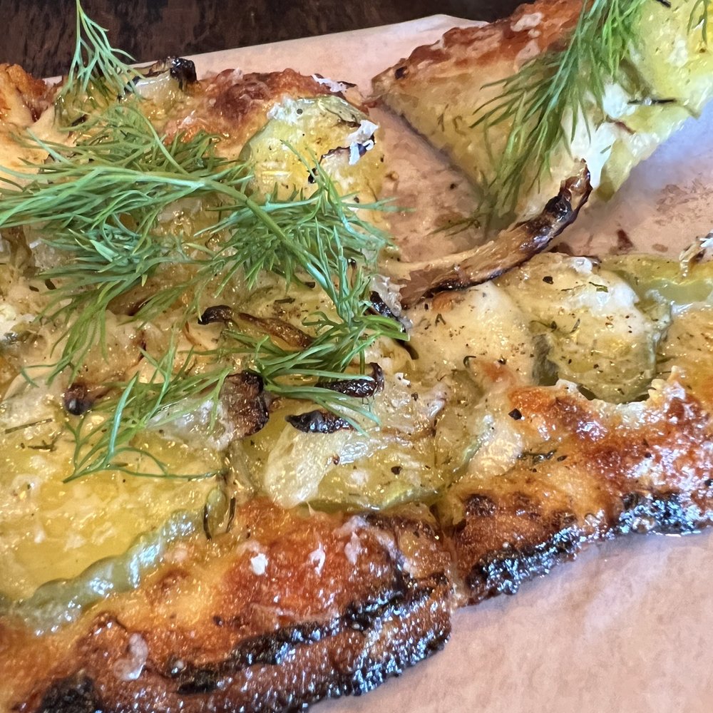 Five Restaurant Bistro - Galaxy Famous Dill Pickle Pizza - Seafood Near Me - Edmonds, Washington