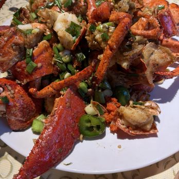 Boston Lobster - House Special Lobster with Garlic Noodles - Chinese Near Me - Rosemead, California