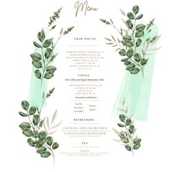 Live Life Cafe - Grab and go menu