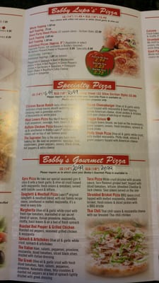 Menu photo 5 Bobby Lupo's Pizzeria Harker Heights, TX