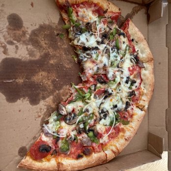 Sal's Pizzeria & Restaurant - Combo pizza (with a few slices eaten) - Italian Near Me - Stanardsville, Virginia Sal's Pizzeria & Restaurant - Combo pizza (with a few slices eaten) - Italian Near Me - Stanardsville, Virginia