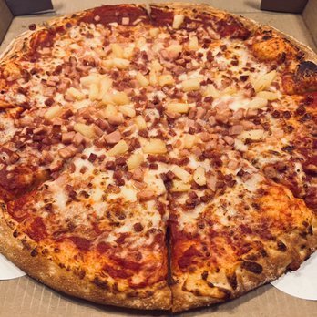 MrJims.Pizza - Look at the toppings. Why was the Canadian bacon in little cubes? It was like a Totino's pizza. - Pizza Near Me - Anna, Texas