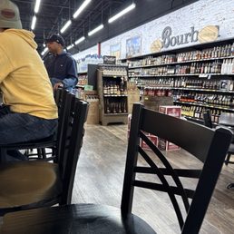 Bar looking toward back