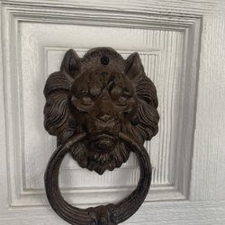 Mercantile Antiques, Gifts & Consignment - Ornate lion door handle
