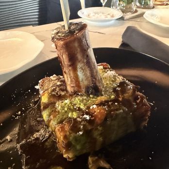 Il Girasole - Lasagna with bone marrow - Italian Near Me - Costa Mesa, California Il Girasole - Lasagna with bone marrow - Italian Near Me - Costa Mesa, California