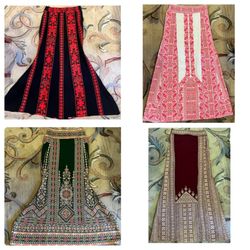Turning 4 dresses into 4 skirts