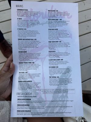 Menu photo 5 The Floridian Saint Augustine, FL Menu photo 5 The Floridian Saint Augustine, FL