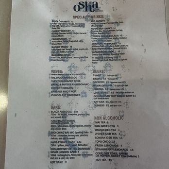Osha Thai Kitchen - The menu - Thai Near Me - Houston, Texas Osha Thai Kitchen - The menu - Thai Near Me - Houston, Texas