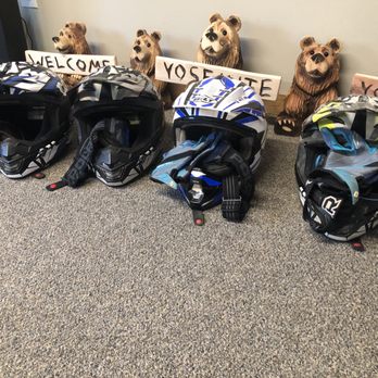 Yosemite Adventure - They provide helmets, gloves, and goggles. - ATV Rentals/Tours Near Me - Oakhurst, California